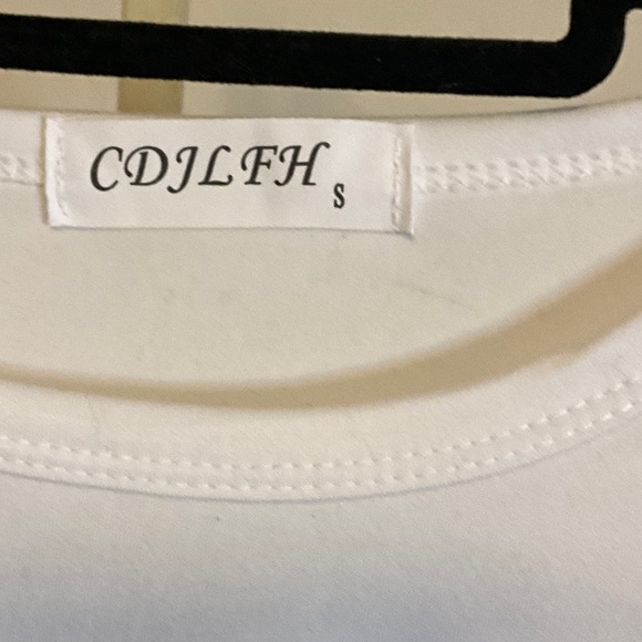 White BTS Cartoon Graphic Kids Tee - Picture 2 of 4